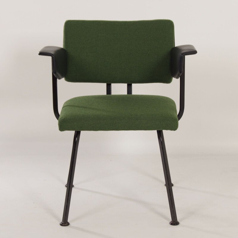 Fauteuil industriel vintage de Friso Kramer pour Ahrend de Cirkel, 1960