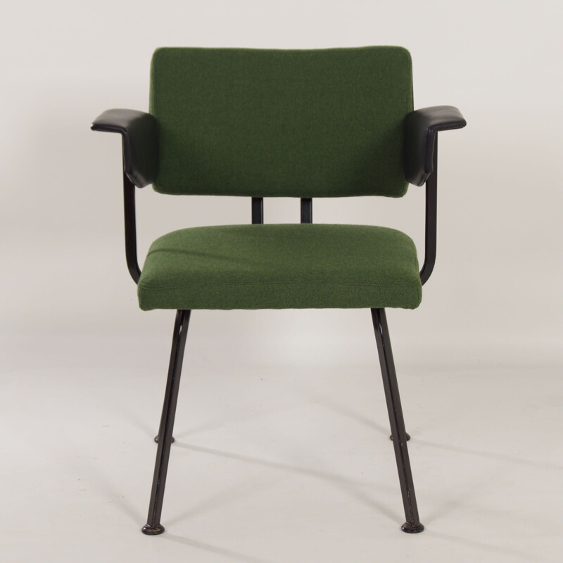 Vintage industrial armchair by Friso Kramer for  Ahrend de Cirkel, 1960s