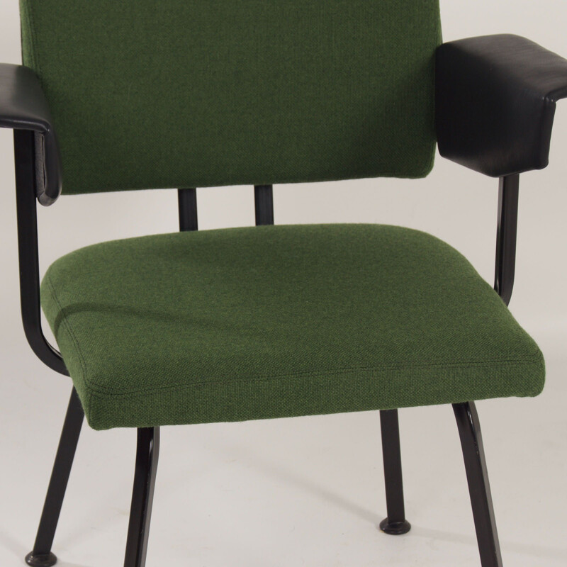 Vintage industrial armchair by Friso Kramer for  Ahrend de Cirkel, 1960s