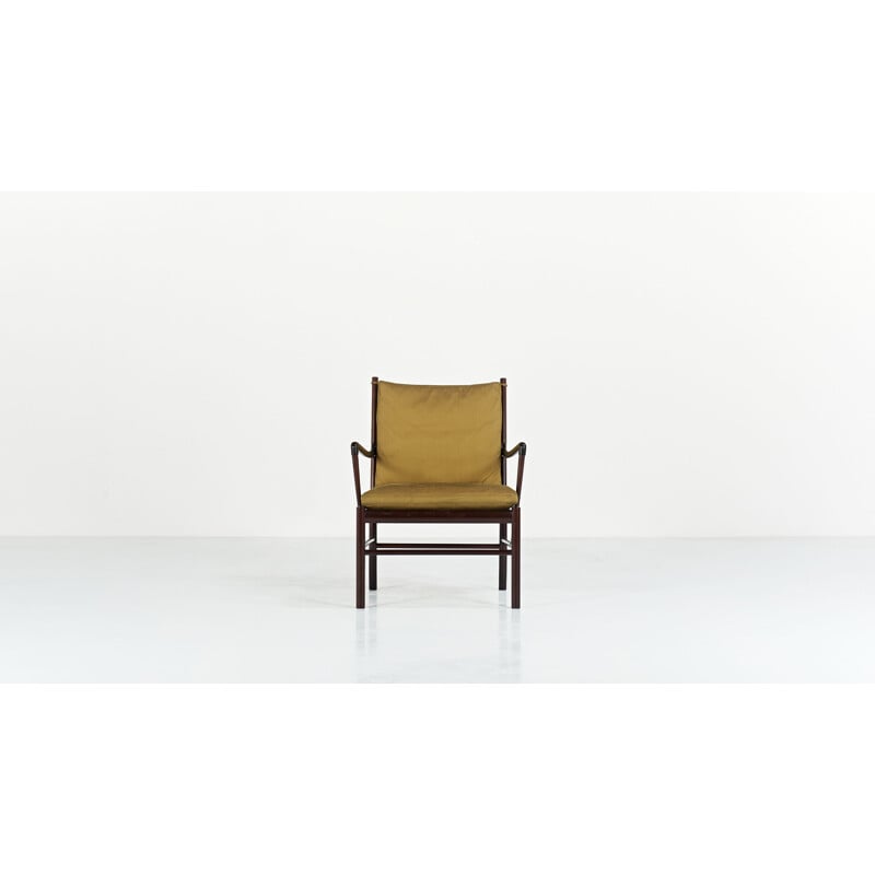 Pair of vintage armchairs PJ149 by Ole Wanscher for Poul Jeppesen, Denmark