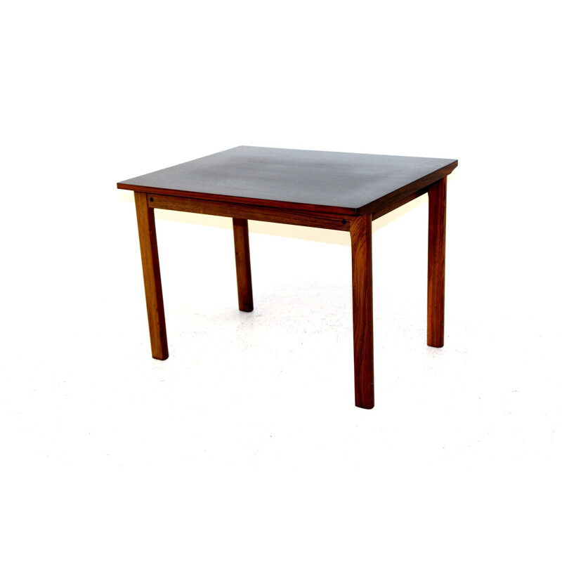 Vintage rosewood side table by Hans Olsen, Denmark 1960