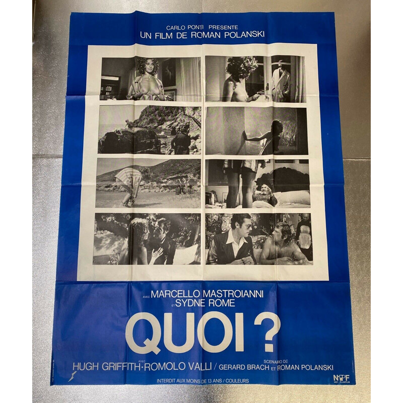 Vintage affiche "roman Polanski"