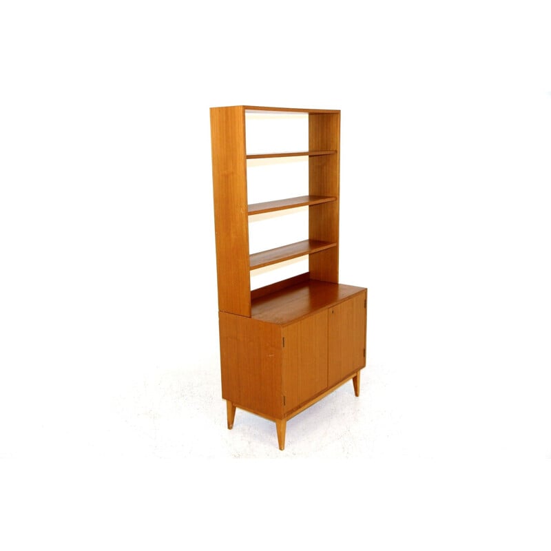 Vintage teak bookcase, Sweden 1960