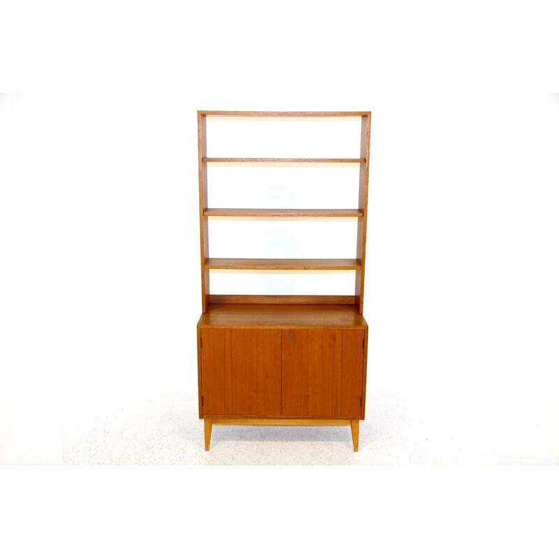 Vintage teak bookcase, Sweden 1960