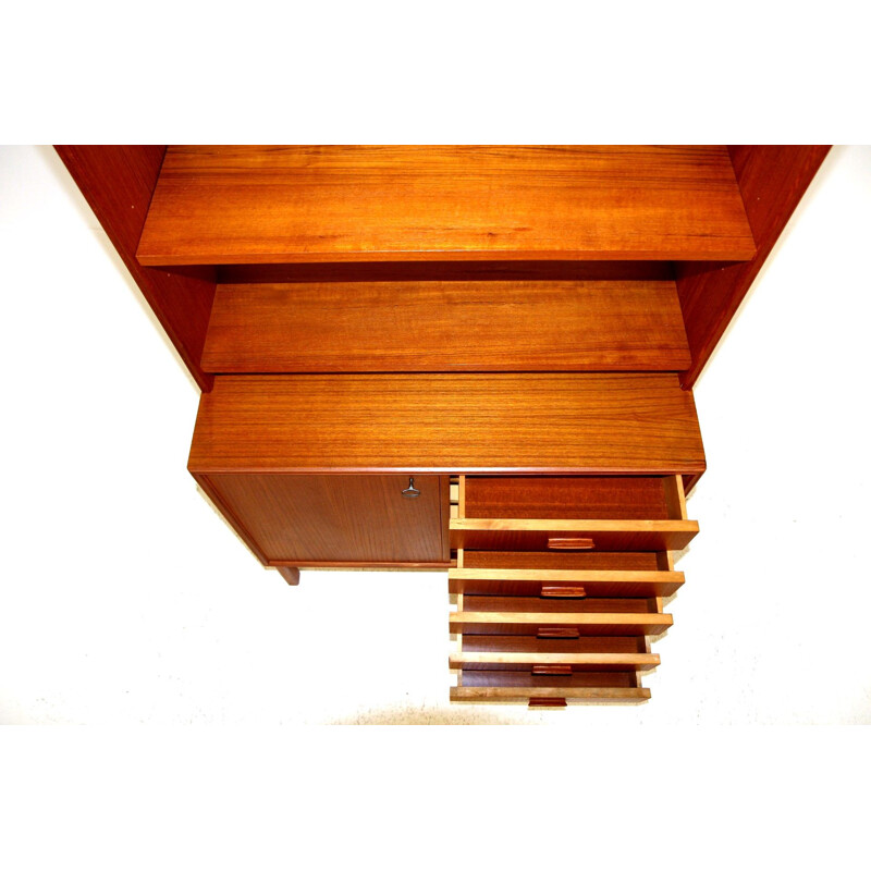 Vintage teak bookcase, Sweden 1960