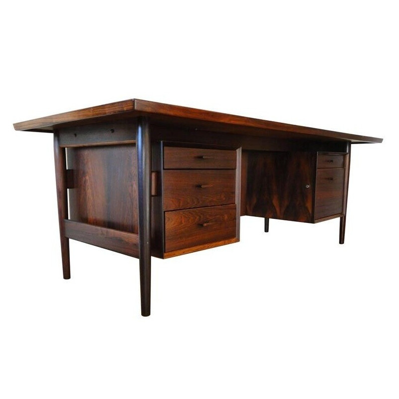 Rosewood desk, Arne VODDER - 1960s