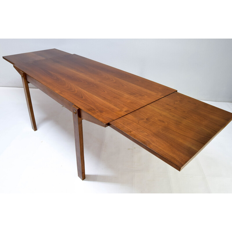 Mid century ashwood and leather dining set by Jordi Vilanova Bosh