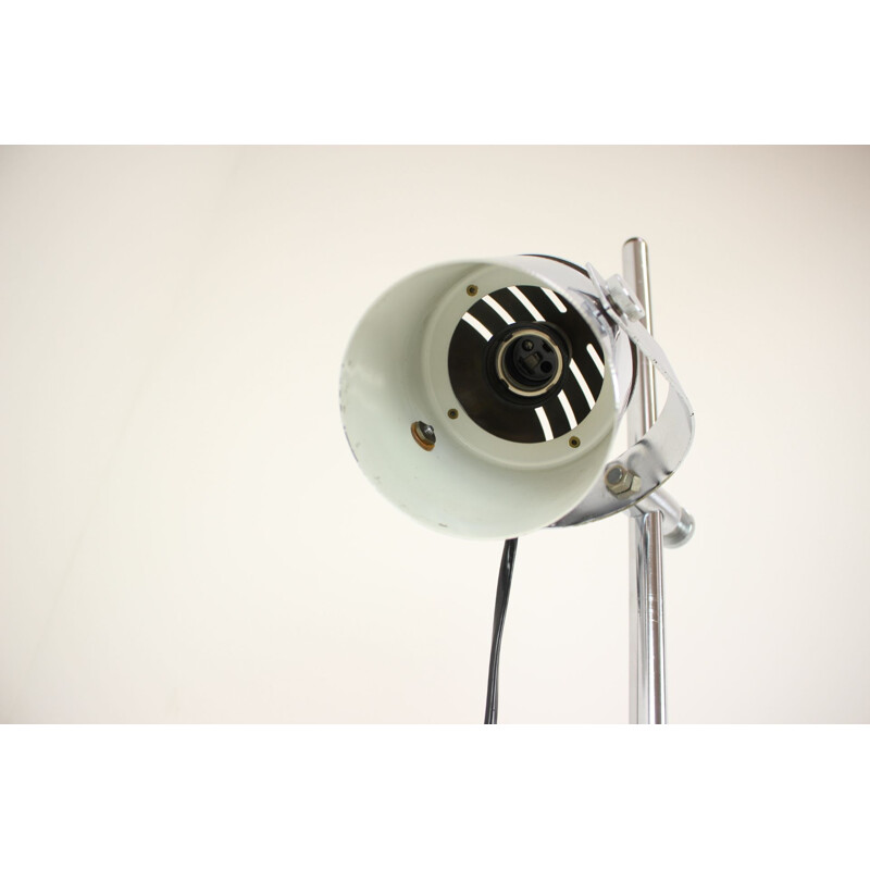 Vintage metal floor lamp by Stanislav Indra, Czechoslovakia 1970