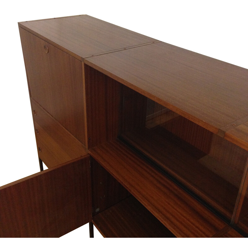 High French sideboard in teak, A.R.P. Minvielle - 1960s