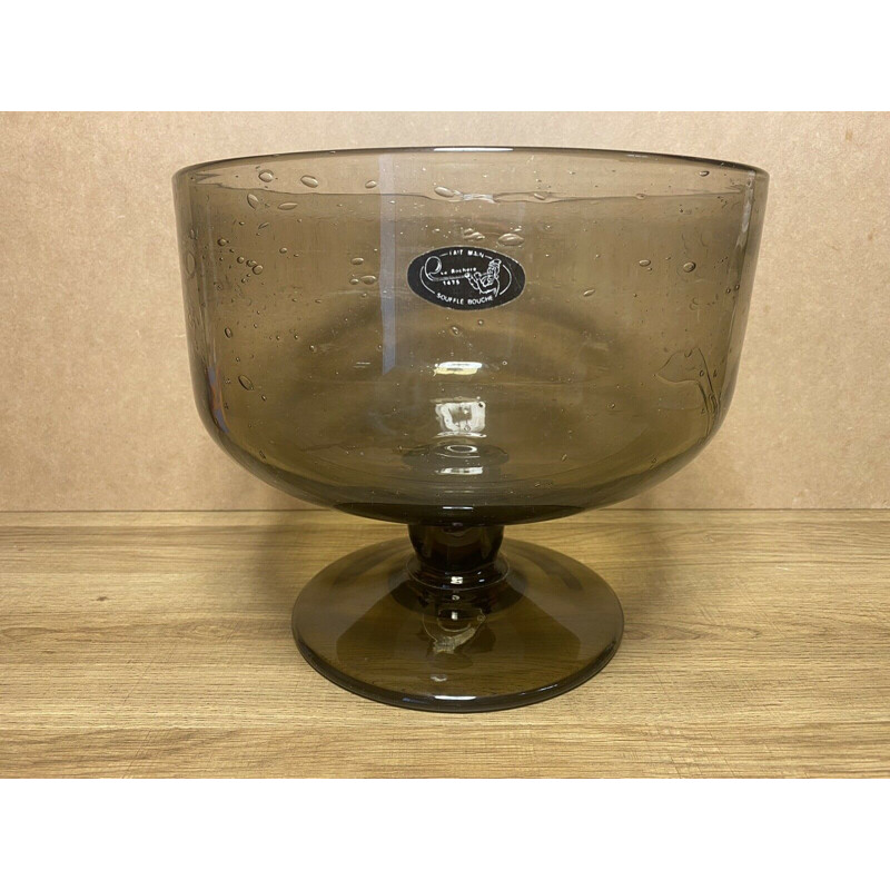 Vintage champagne bucket by Art Rochère glassware