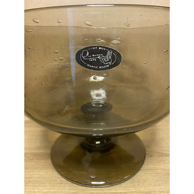 Vintage champagne bucket by Art Rochère glassware