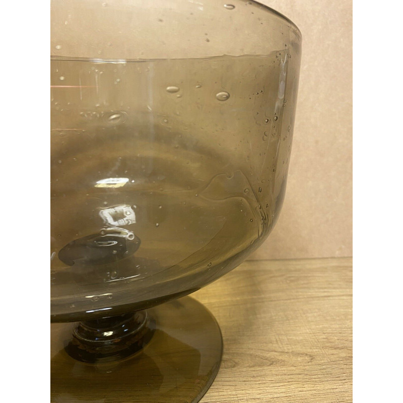 Vintage champagne bucket by Art Rochère glassware