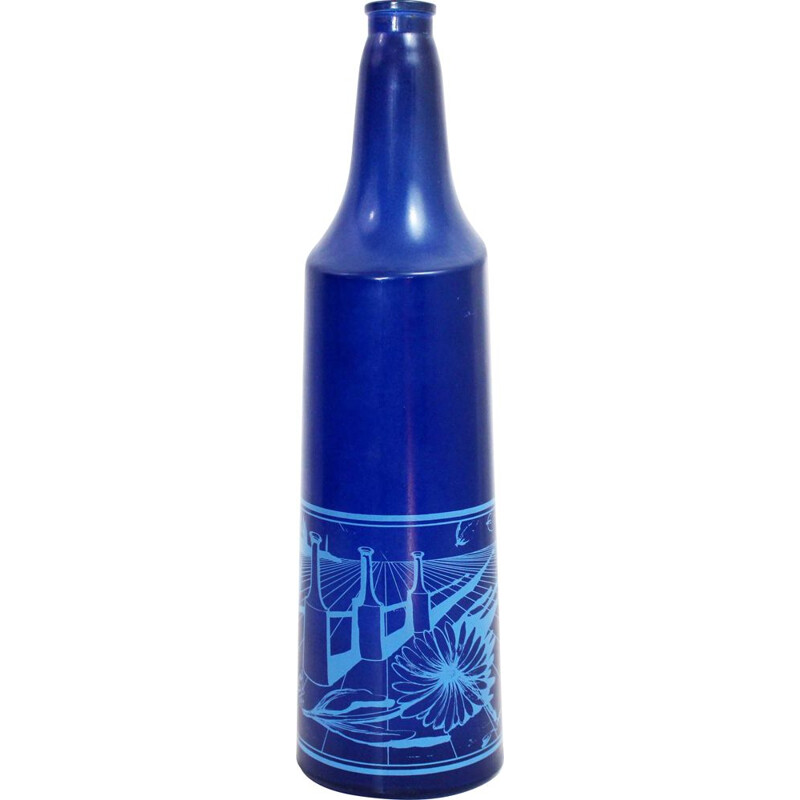 Vintage decorative bottle by Salvador Dali, 1970
