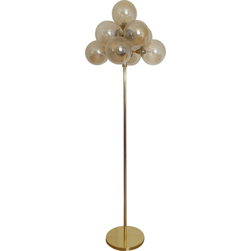 Mid century floor lamp Sputnik, Germany 1970s