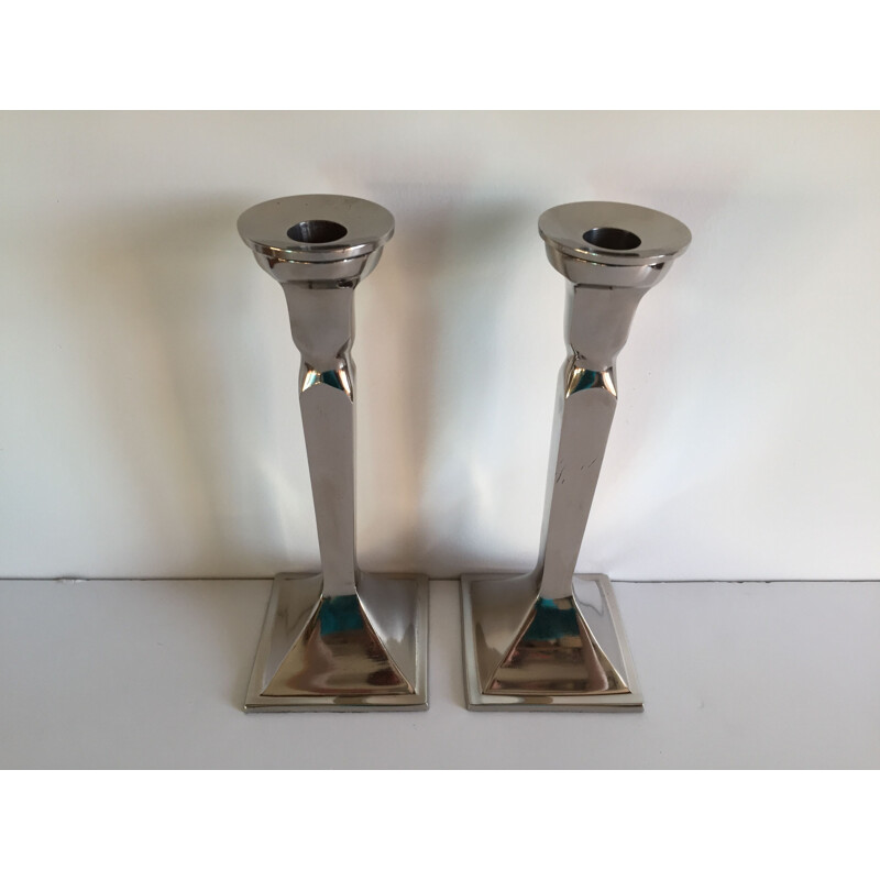 Pair of neo classic vintage candlesticks