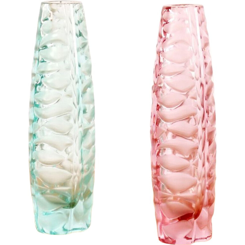 Vintage-Vasenpaar, 1970