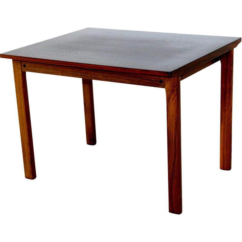 Mesa lateral Vintage rosewood por Hans Olsen, Dinamarca 1960