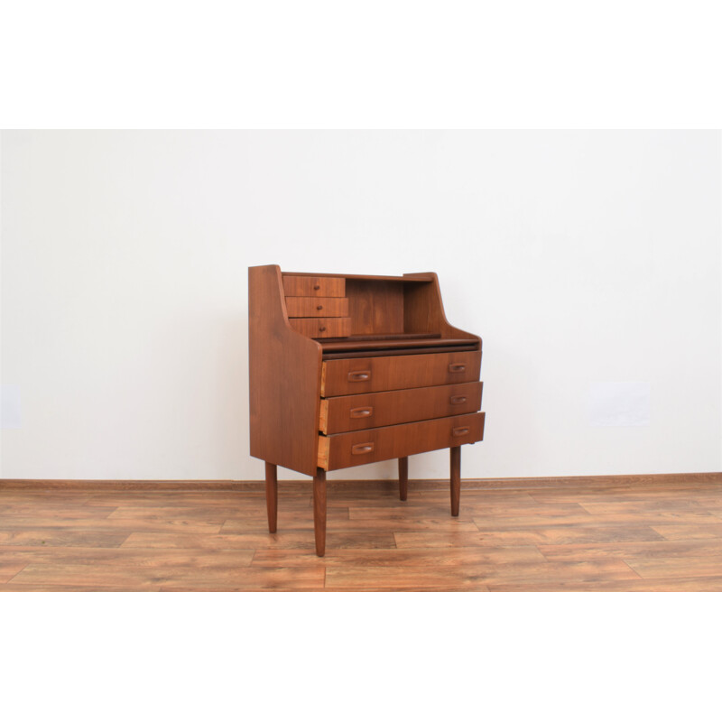 Mid-century Danish teak secretary by Hanbjerg Møbelfabrik, 1960s