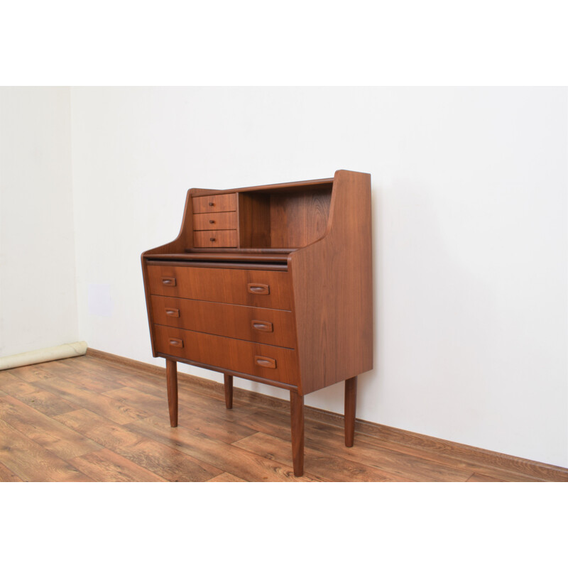 Mid-century Danish teak secretary by Hanbjerg Møbelfabrik, 1960s