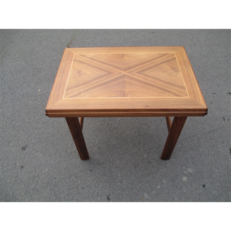 Vintage teak side table, Sweden 1960s