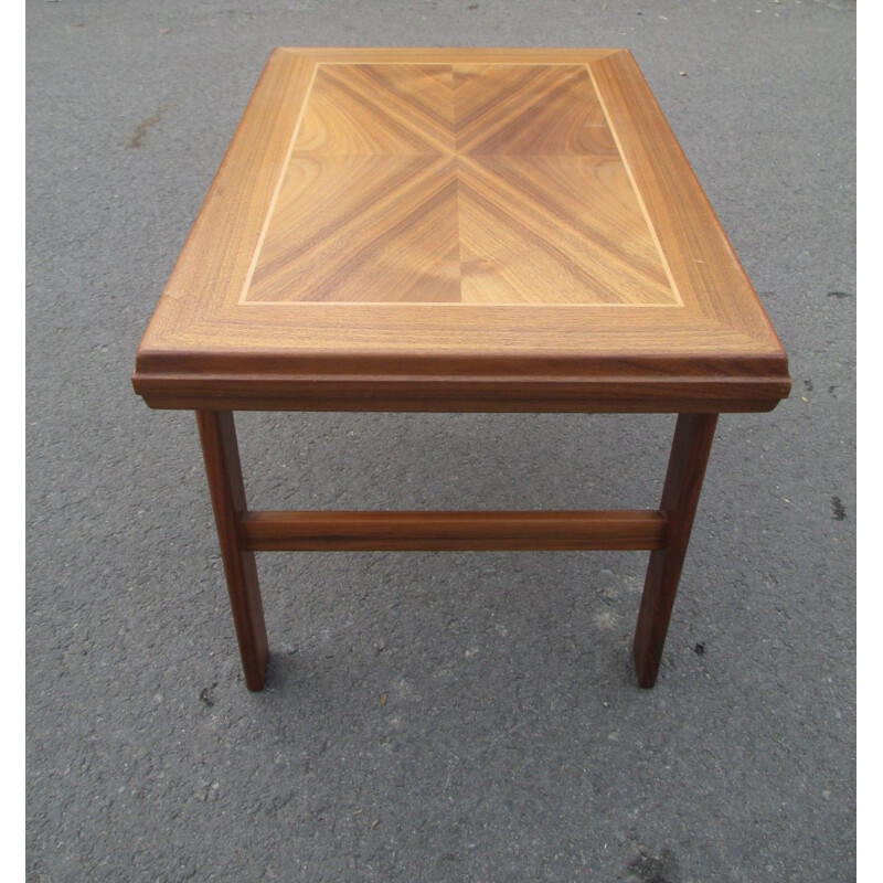 Vintage teak side table, Sweden 1960s