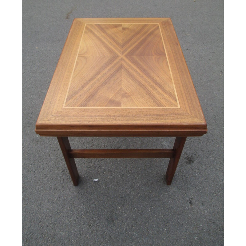 Vintage teak side table, Sweden 1960s