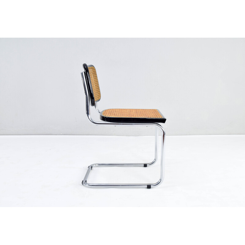 Mid-century Italian Cesca chair by Marcel Breuer, 1970s