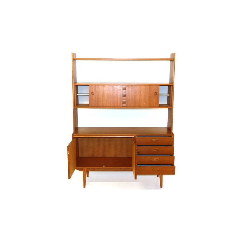 Vintage teak desk, Sweden 1960