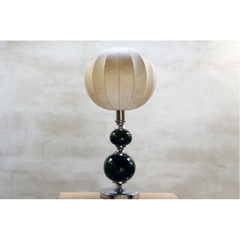 Lampe vintage avec cocon par A. Castiglioni, Italie 1960