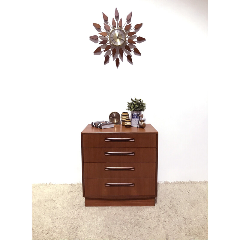 Mid Century G Plan Fresco chest of drawers, Victor WILKINS - 1970s
