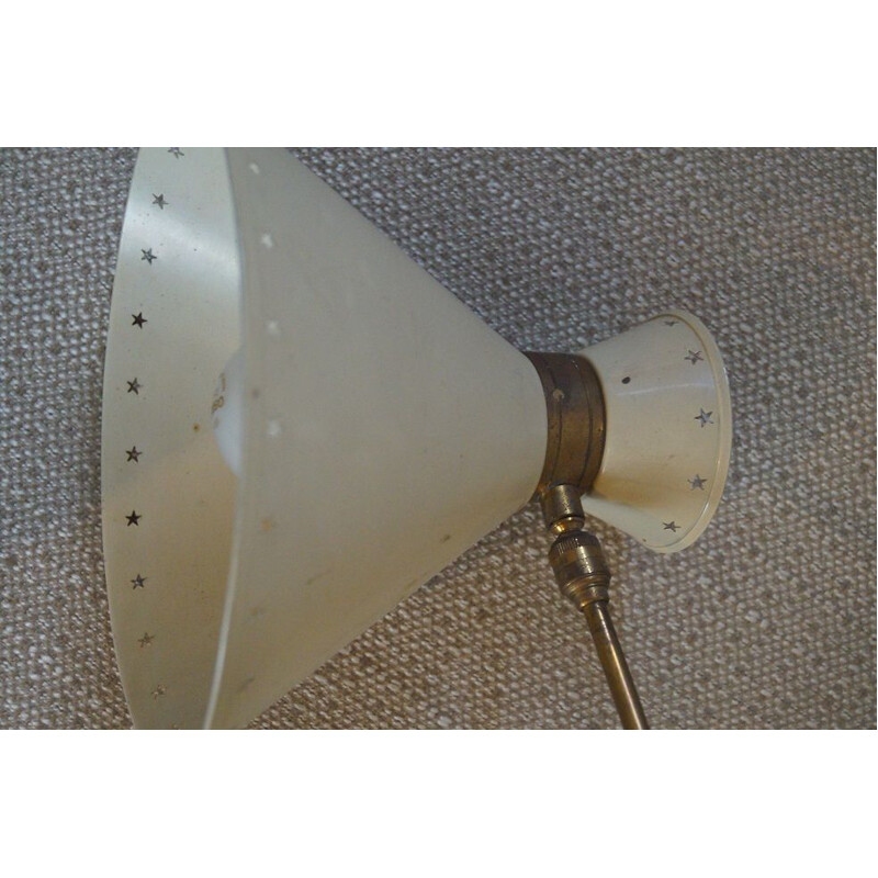 Vintage wall lamp by René Mathieu for Lunel, 1950