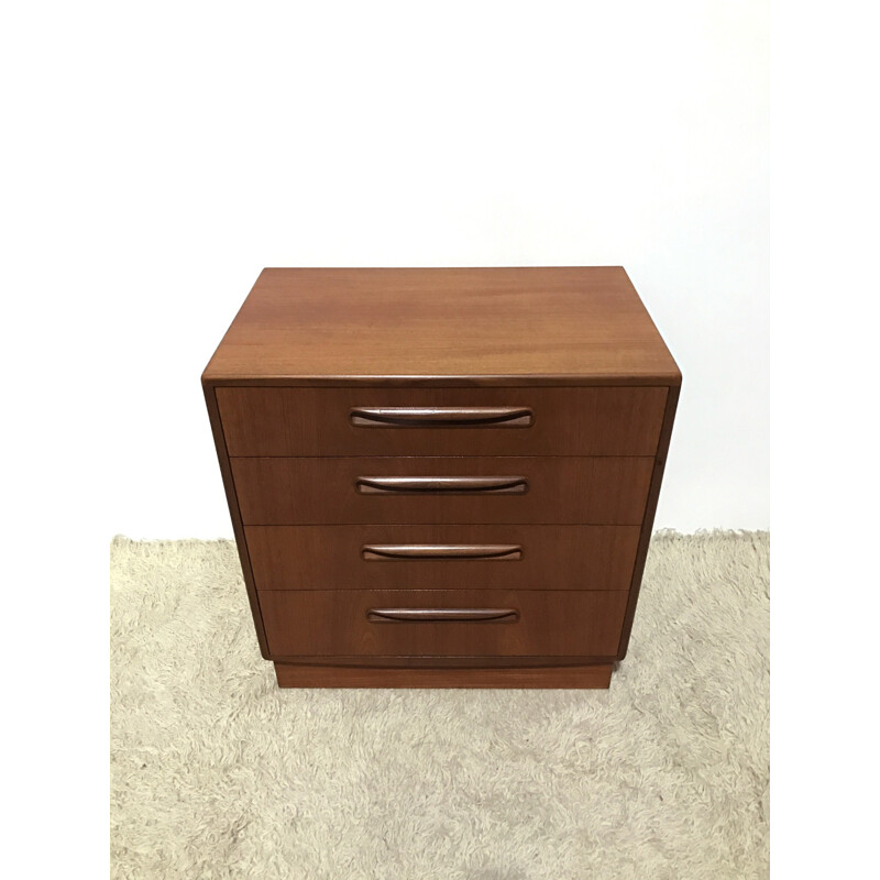 Mid Century G Plan Fresco chest of drawers, Victor WILKINS - 1970s