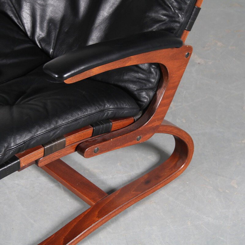 Paire de fauteuils vintage par Ingmar Relling pour Westnofa, Norvège 1970