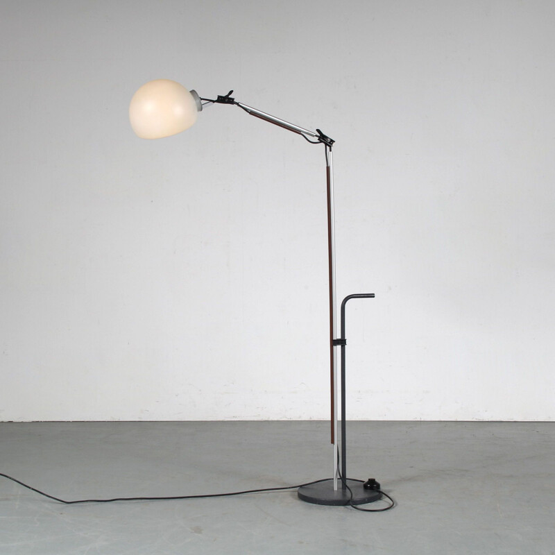 Vintage "Aggregato" floor lamp by Enzo Mari for Artemide, Italy 1970s