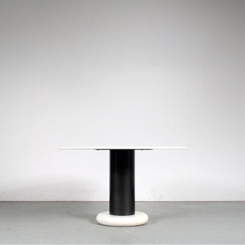 Vintage "Lotorosso" dining table by Ettore Sottsass for Poltronova, Italy 1960