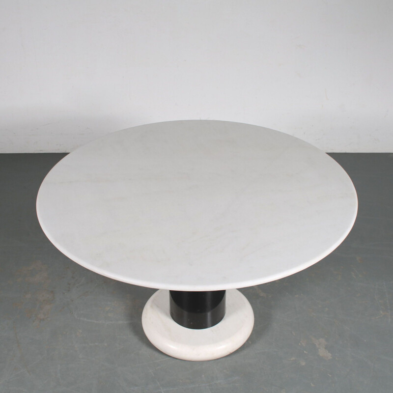 Vintage "Lotorosso" dining table by Ettore Sottsass for Poltronova, Italy 1960