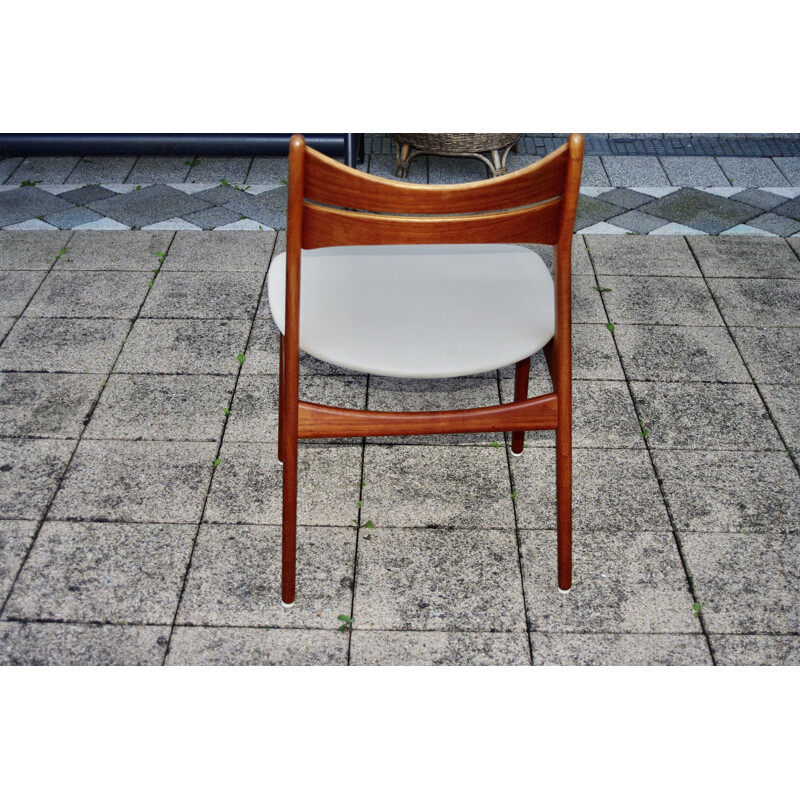 Set of 5 vintage teak chairs by Eric Buch, 1960