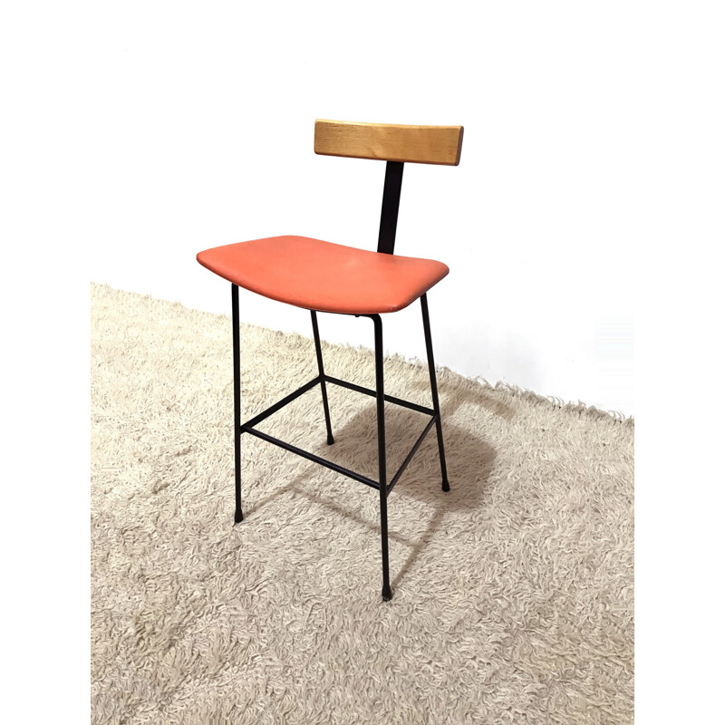 Tabouret haut Kandya, Franck GUILLE - 1950