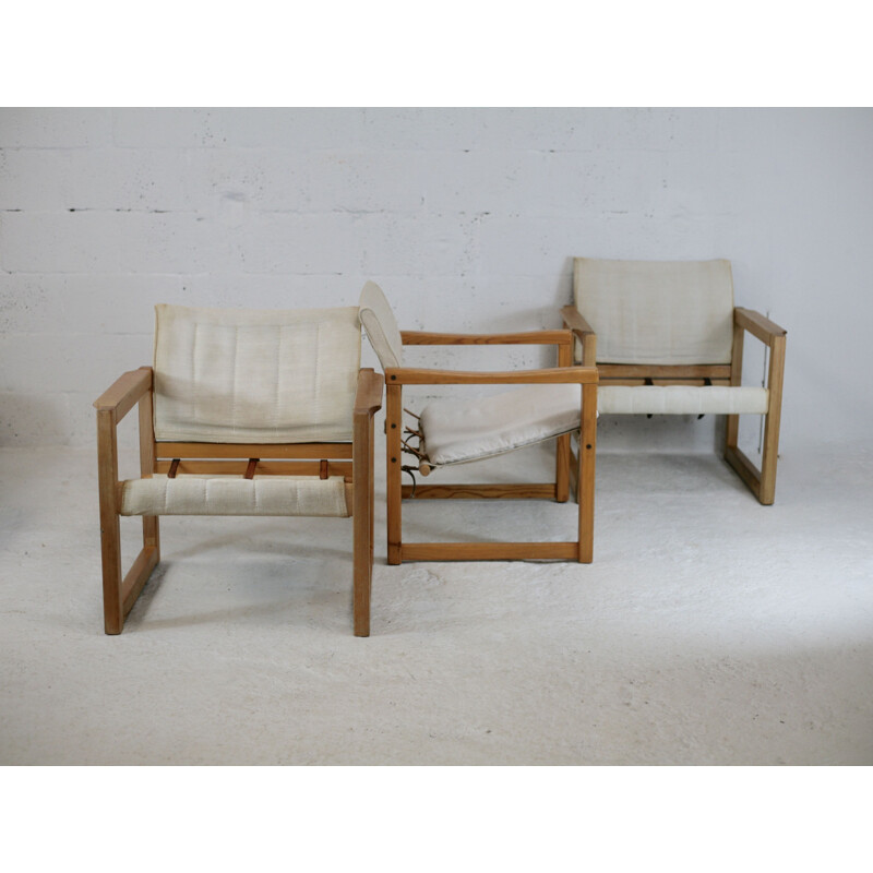 Set aus 3 Vintage-Sesseln "Diana" von Karin Mobring für Ikéa, 1970