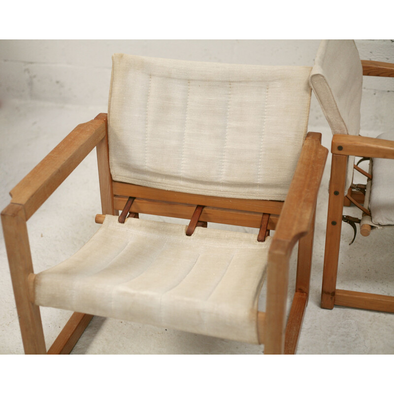 Juego de 3 sillones vintage "Diana" de Karin Mobring para Ikea, 1970