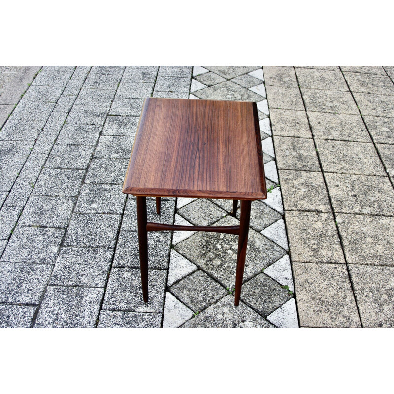 Vintage Danish rosewood side table, 1960