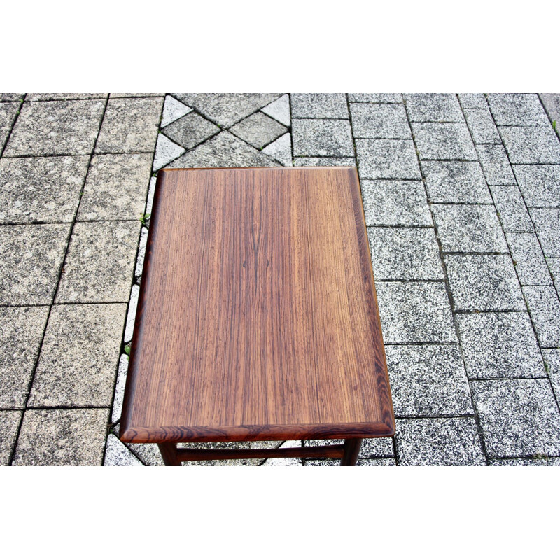 Vintage Danish rosewood side table, 1960