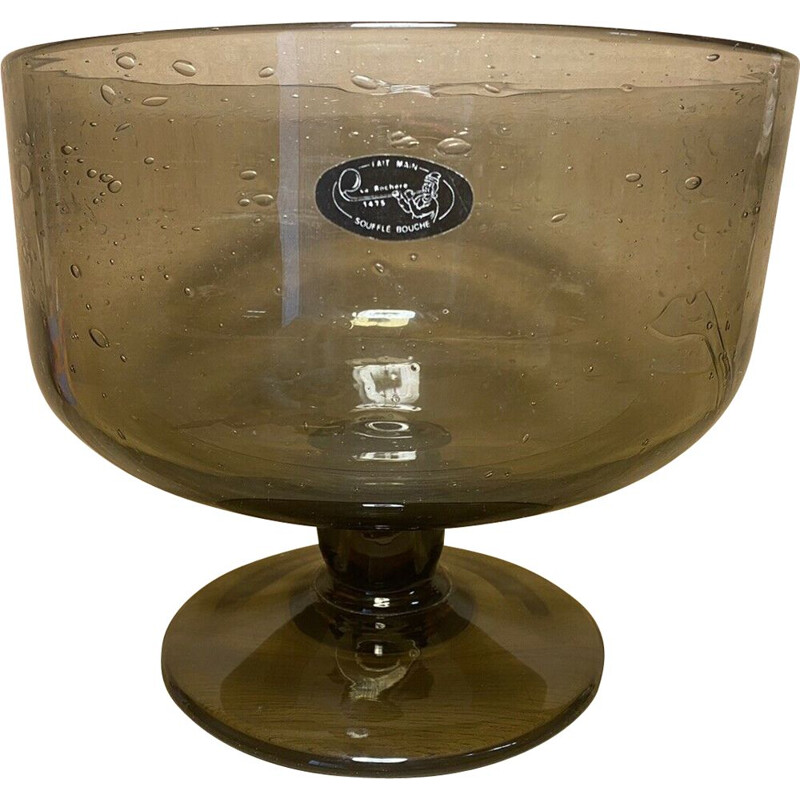 Vintage champagne bucket by Art Rochère glassware