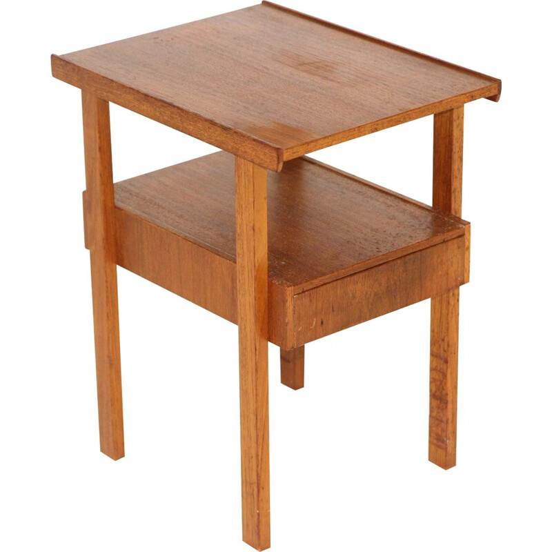 Vintage teak night stand, Sweden 1960