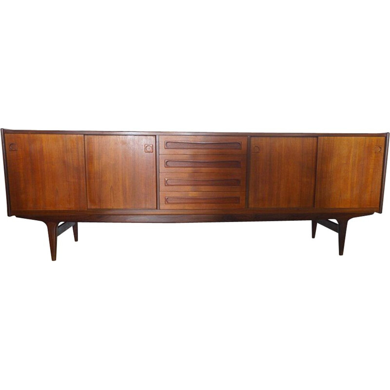 Vintage teak sideboard by Johannes Andersen for Samcom, 1960