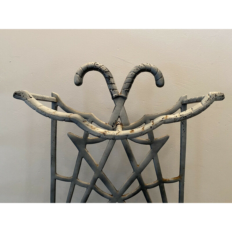 Vintage cast iron umbrella stand