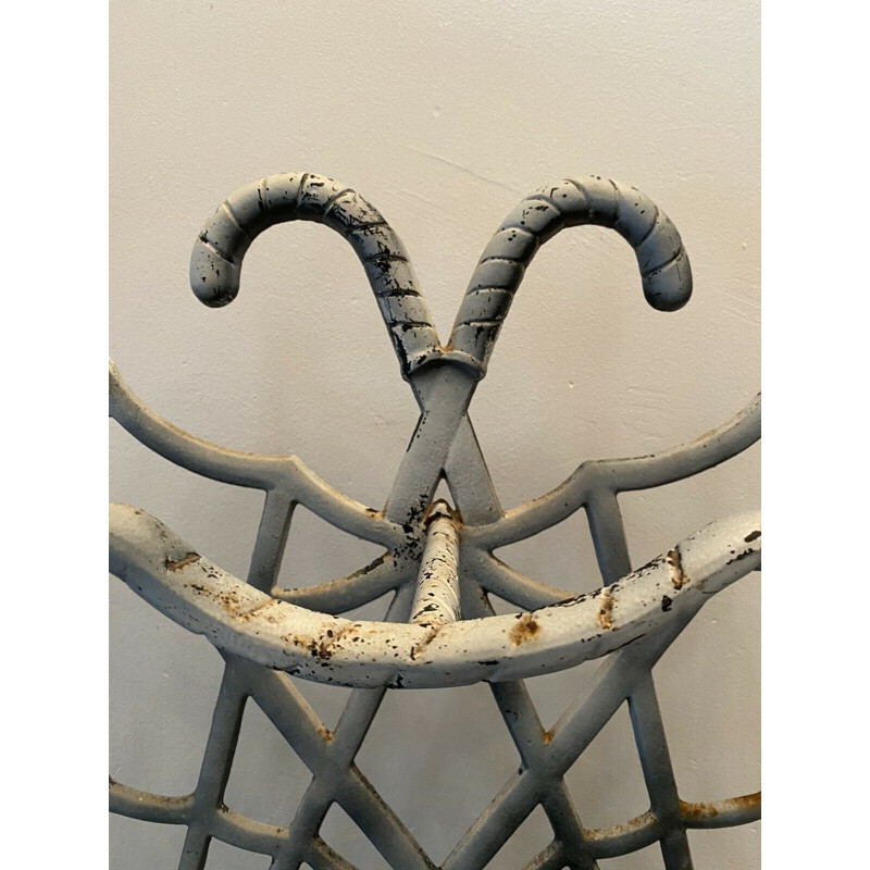 Vintage cast iron umbrella stand