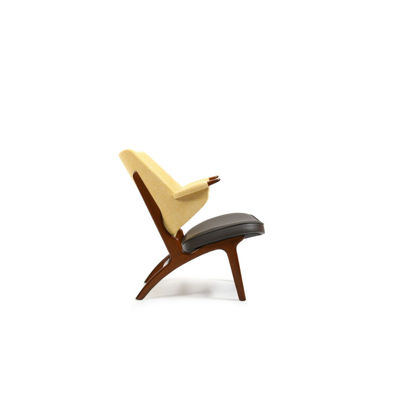 Vintage model 33 armchair by Carl Edward Matthes, Denmark 1950s