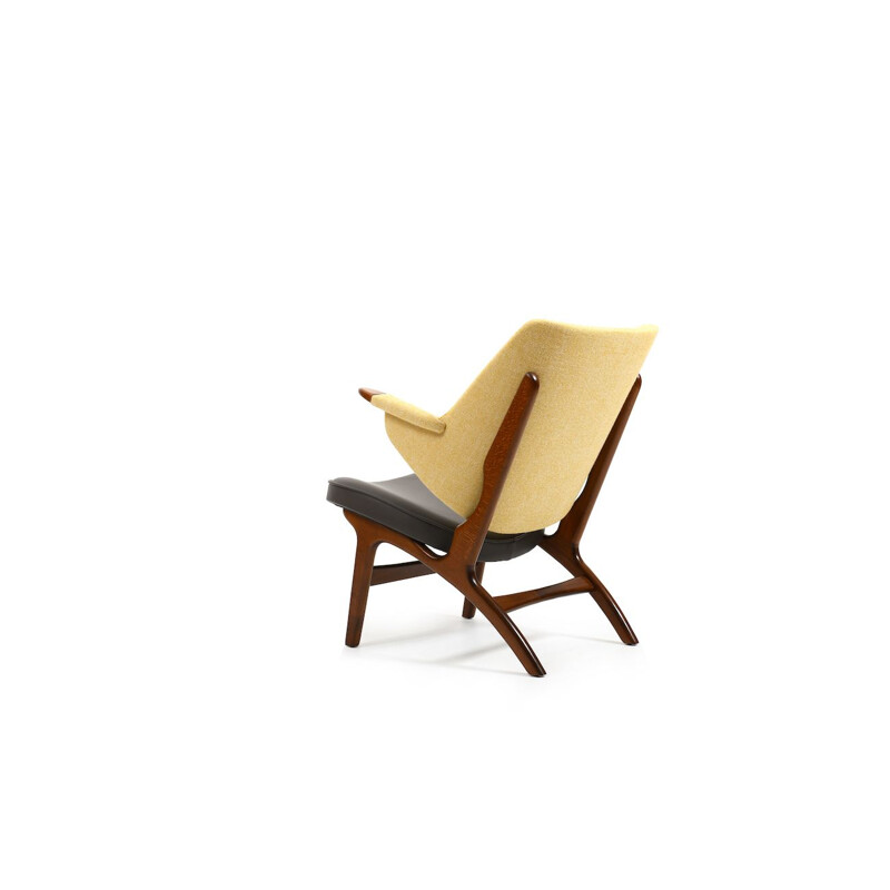 Vintage fauteuil model 33 van Carl Edward Matthes, Denemarken 1950