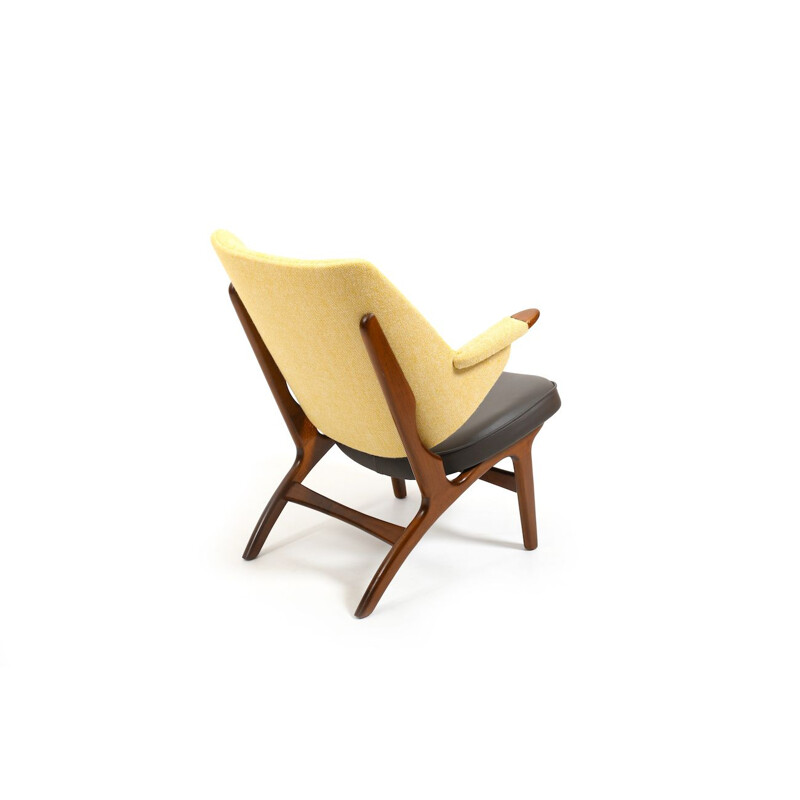 Vintage fauteuil model 33 van Carl Edward Matthes, Denemarken 1950